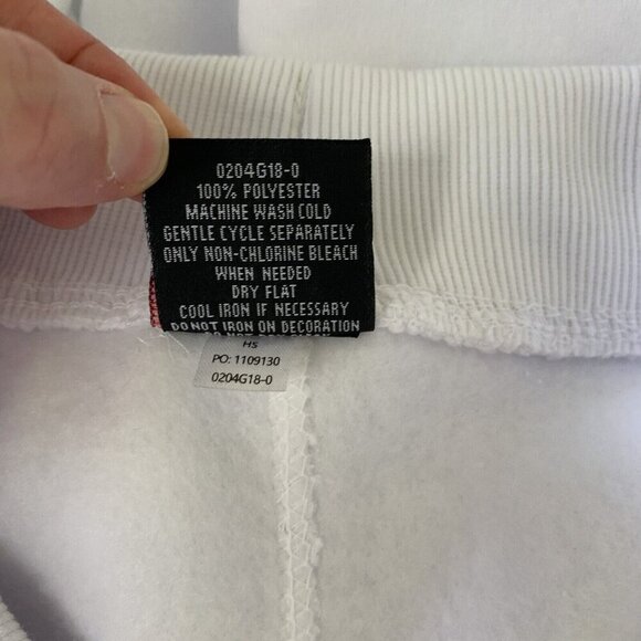 SouthPole Sweatpants Men's Small White Jogger Poly Pockets Gym NWT - Picture 8 of 10